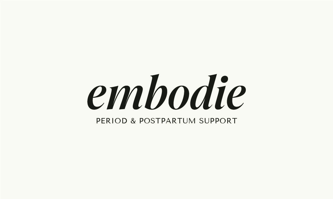 Embodie business card front